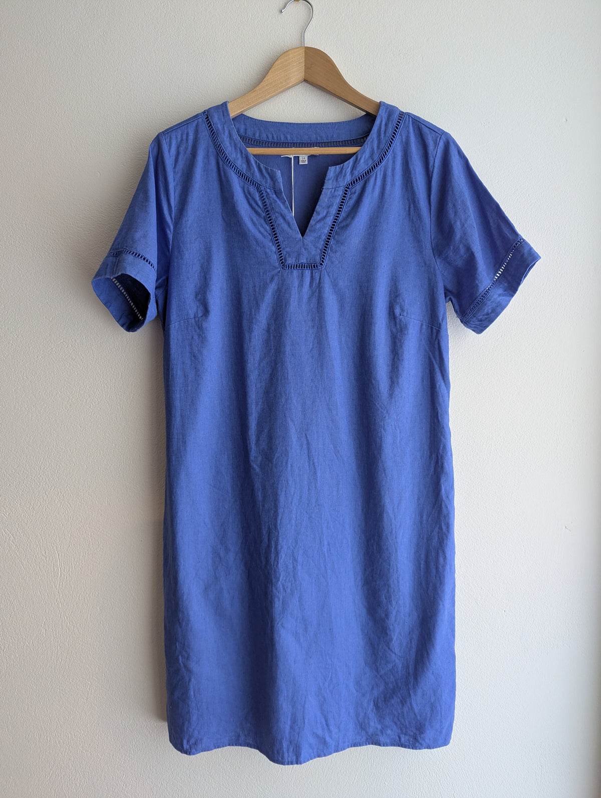 W Lane Linen Shirt Dress