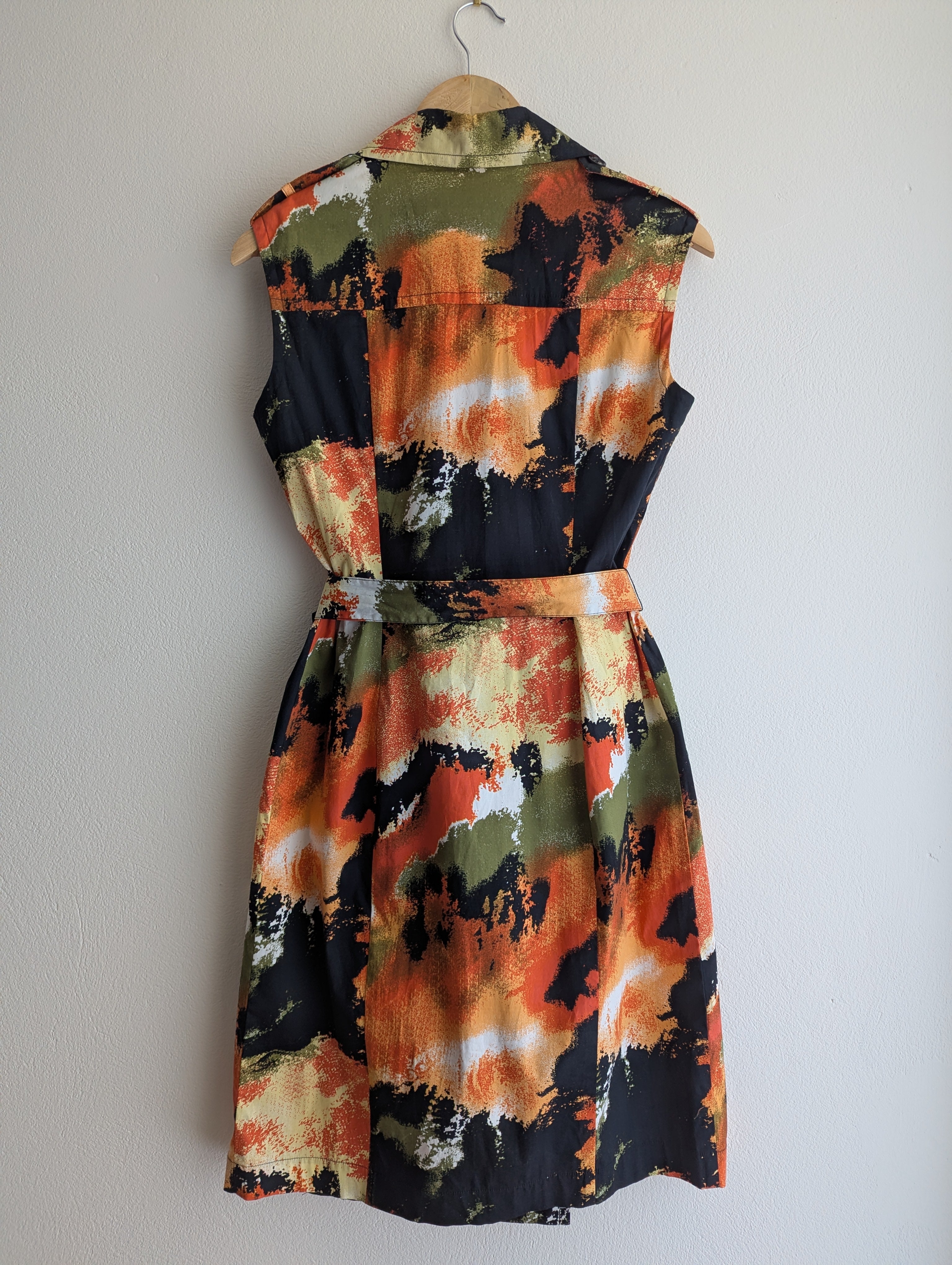 Events Trench Midi Dress