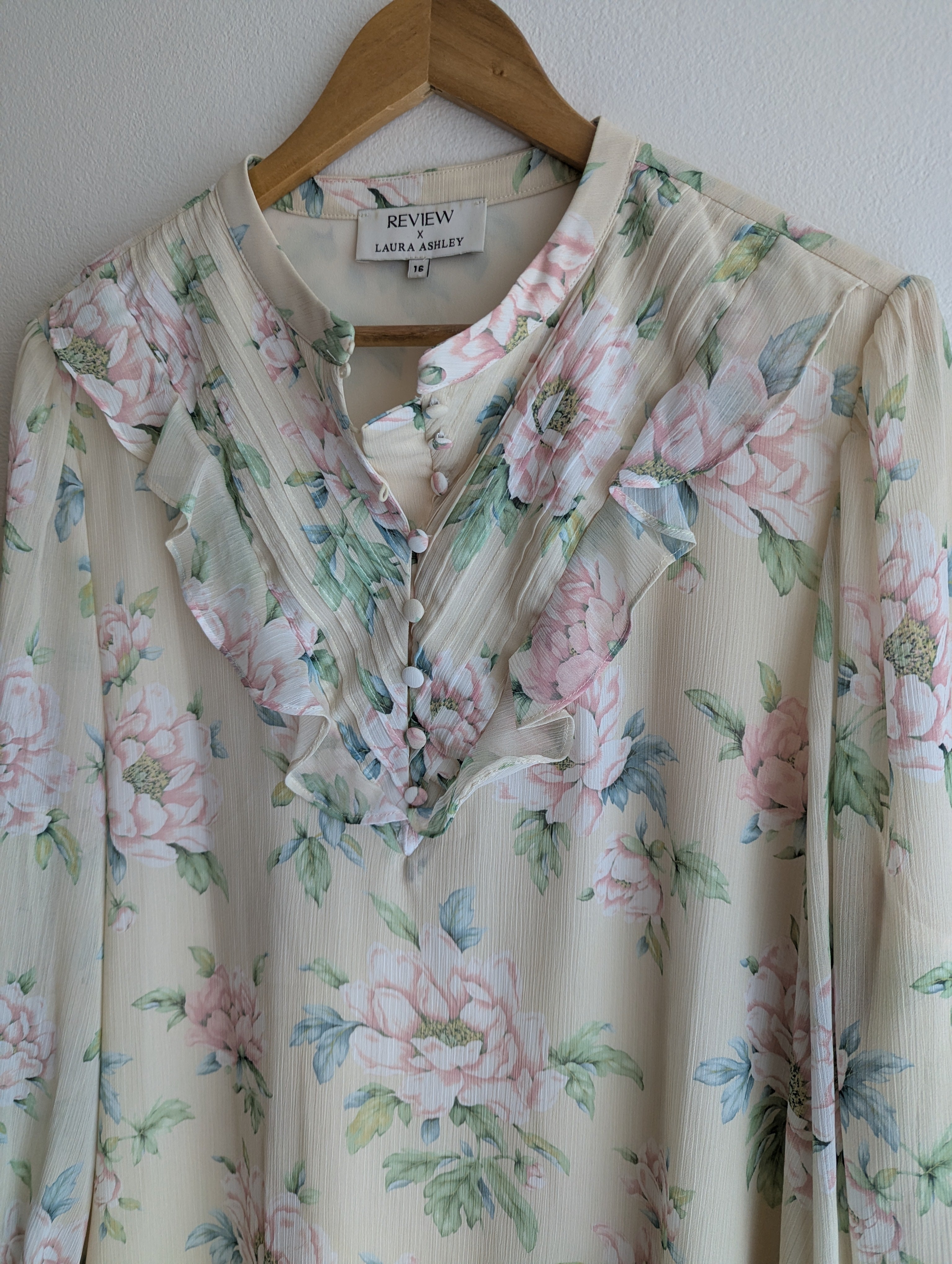 Review x Laura Ashley Floral Blouse