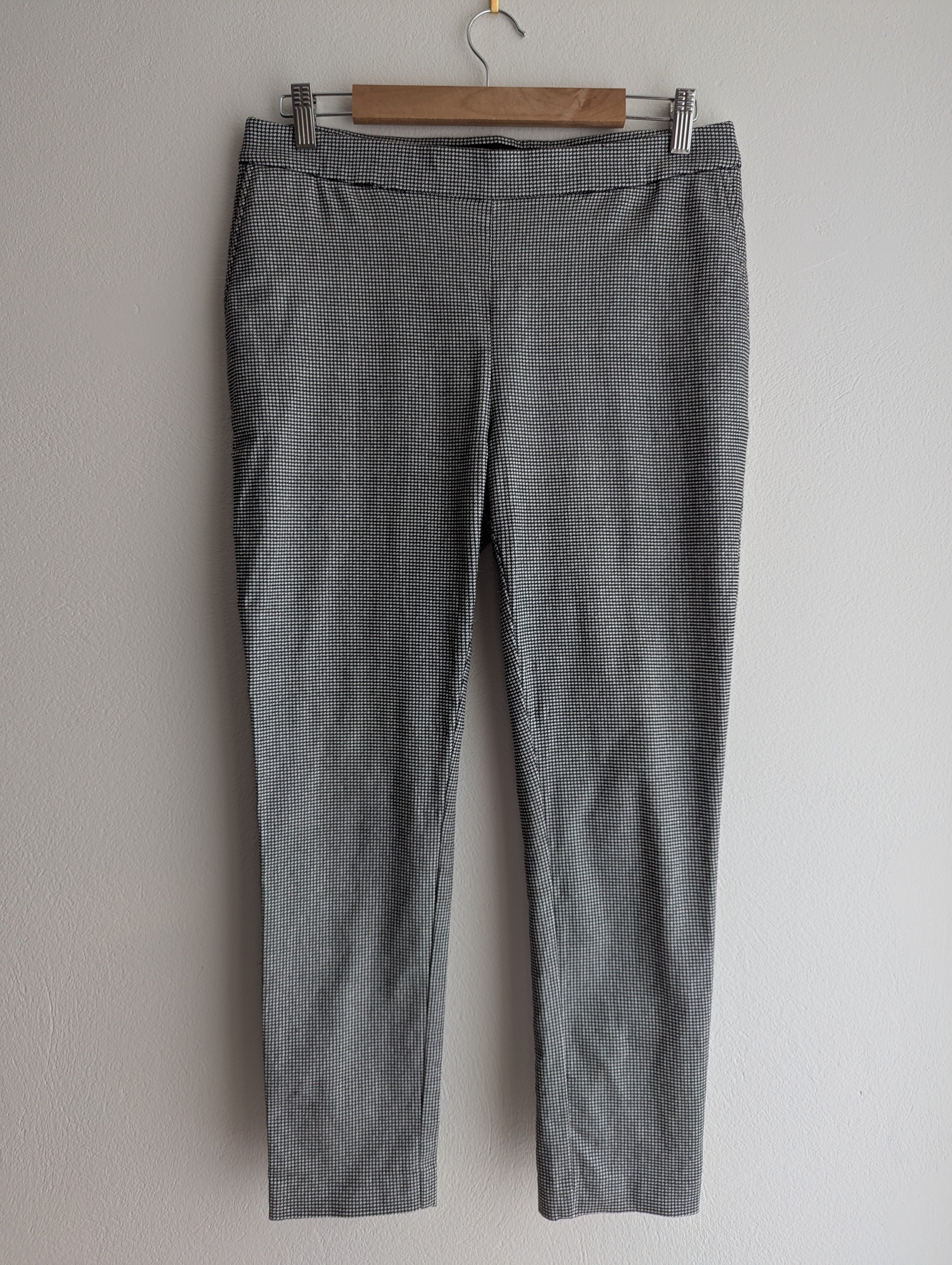Saba Slim Fit Houndstooth Pants