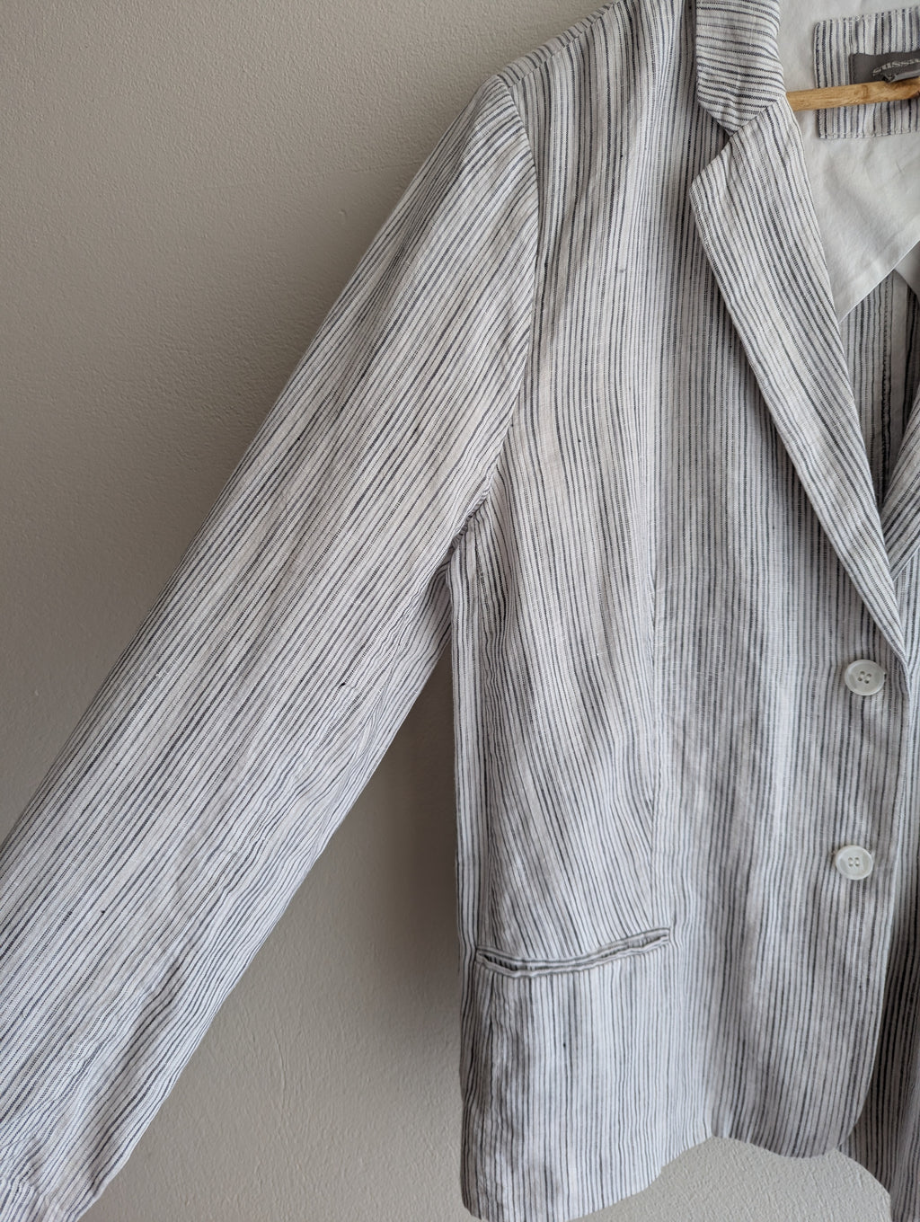 Sussan pin stripe linen blazer