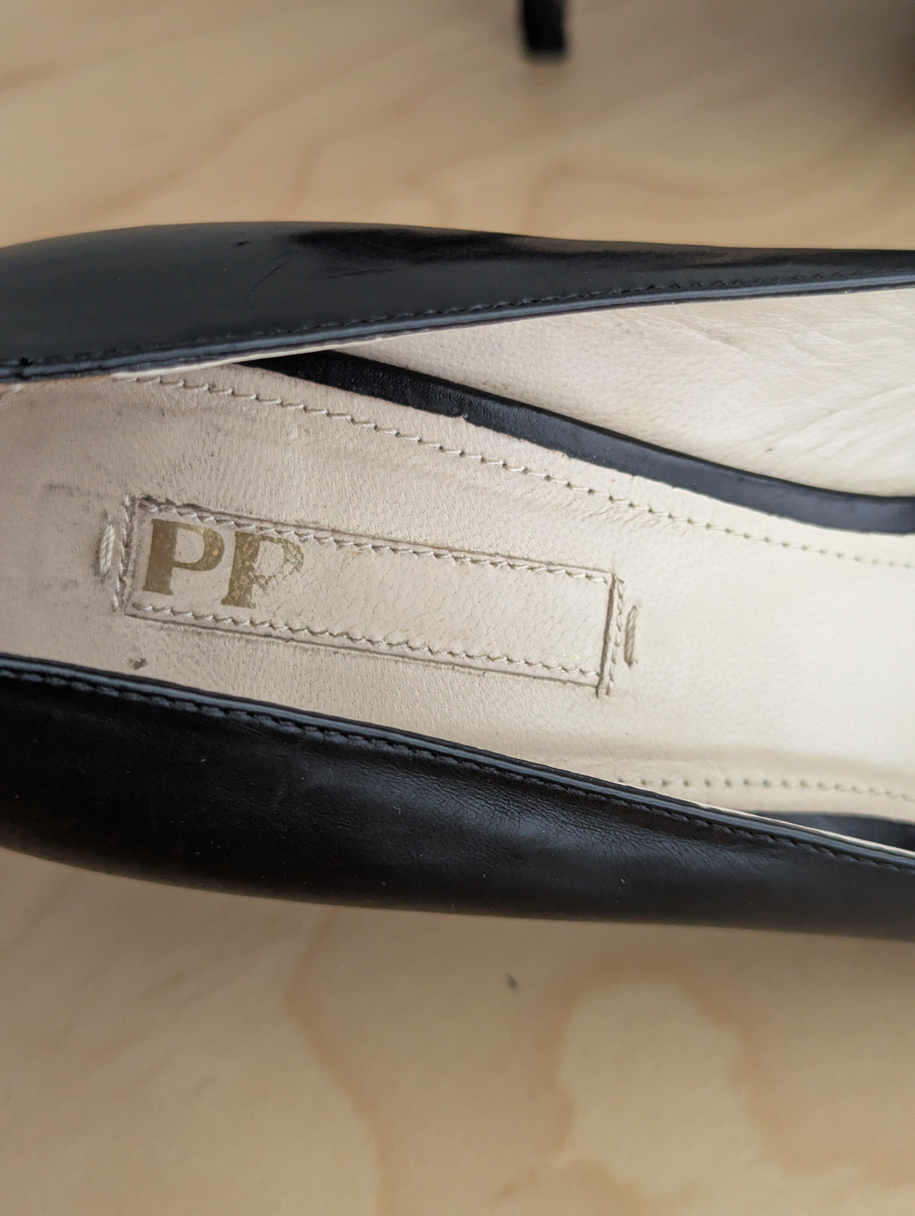 Prada Black Leather Pumps