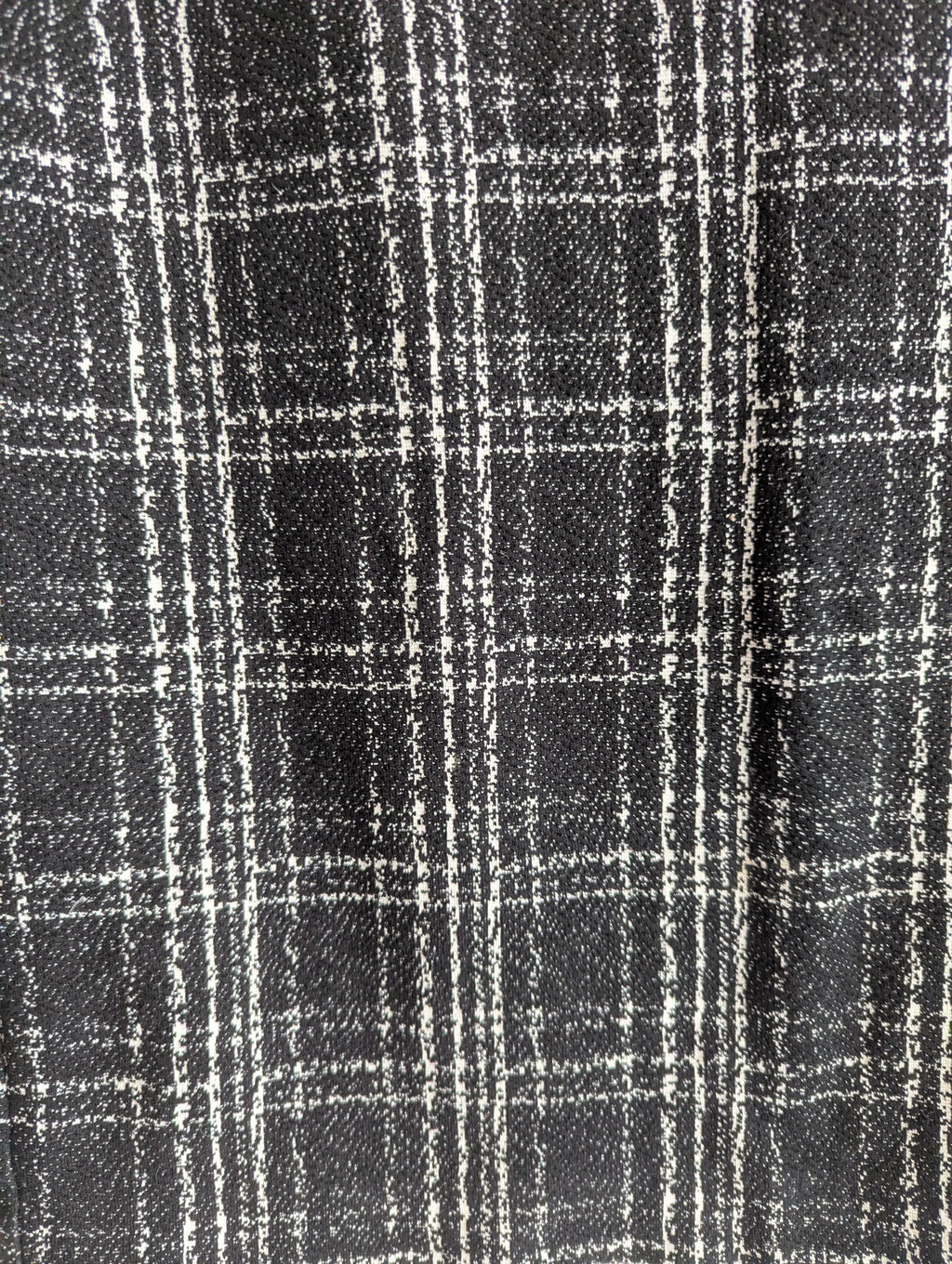 Cue in the City Check Skirt