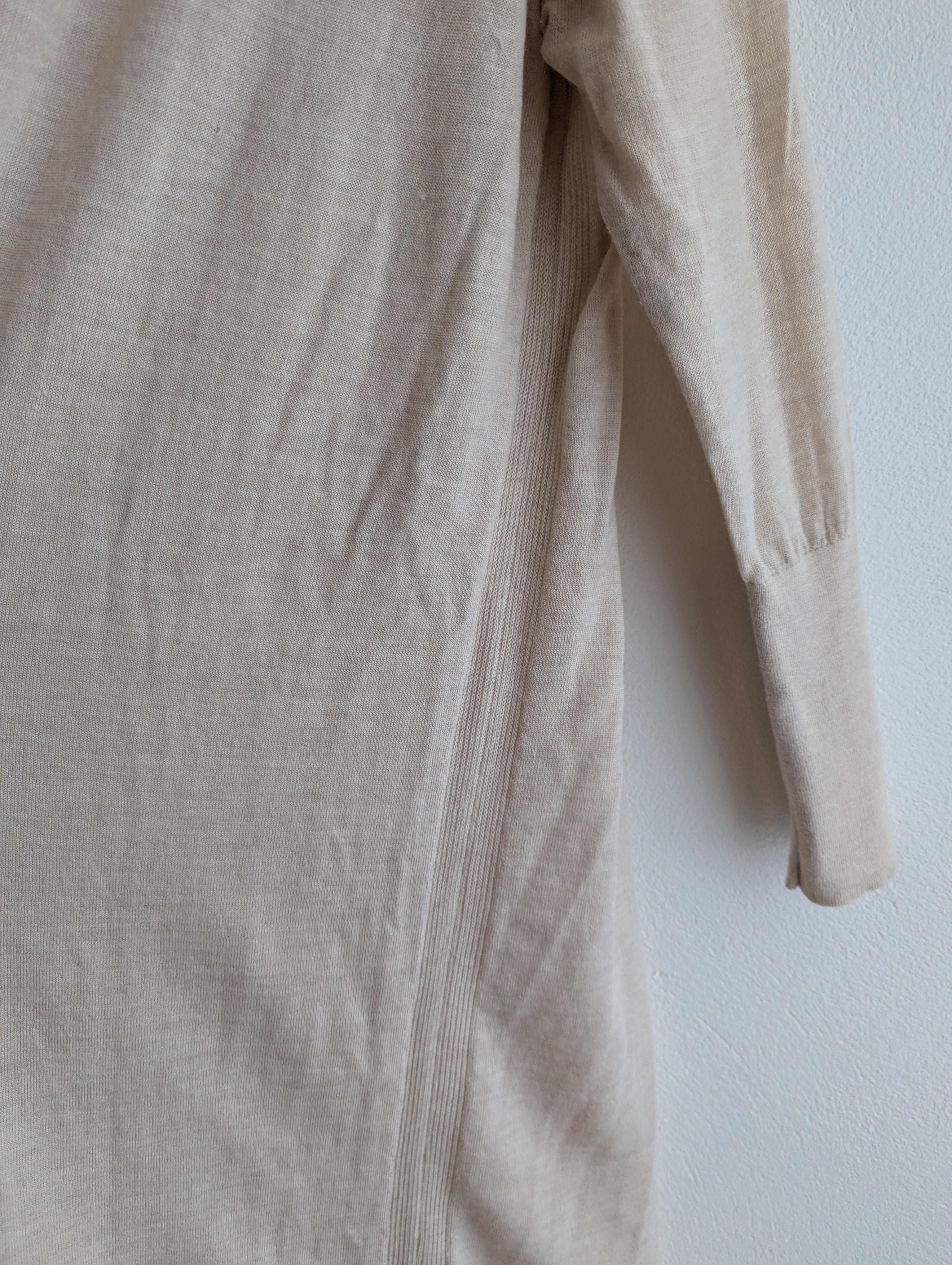 Country Road Extra-Fine Merino Wool Longline Cardigan