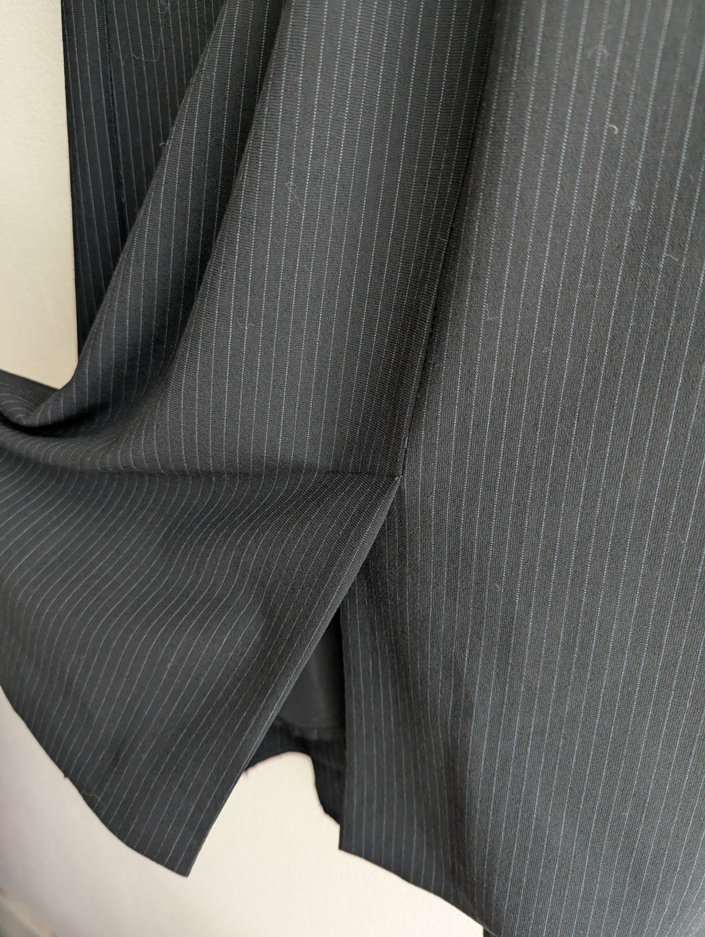 Cue Pinstripe Sleeveless Dress