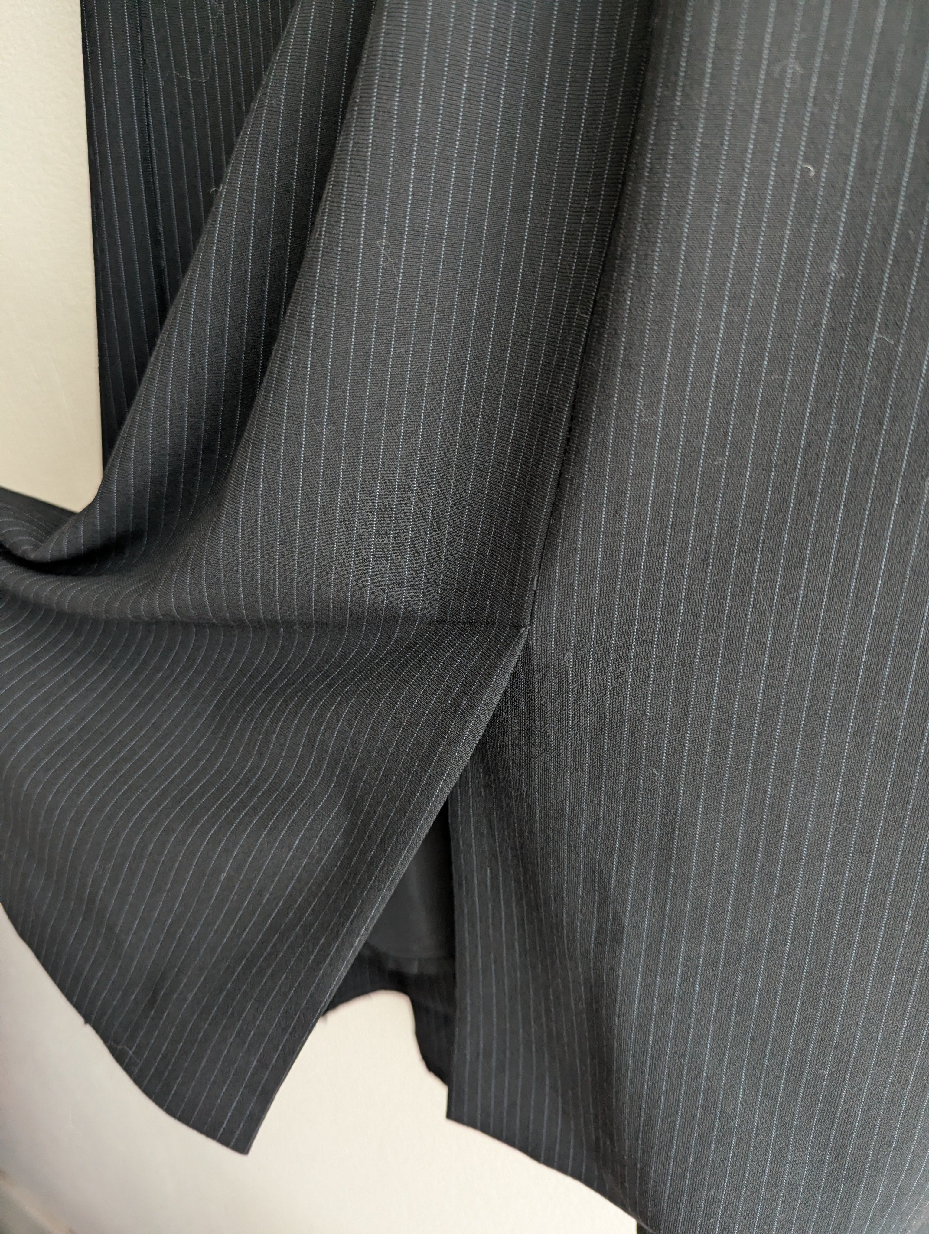 Cue Pinstripe Sleeveless Dress