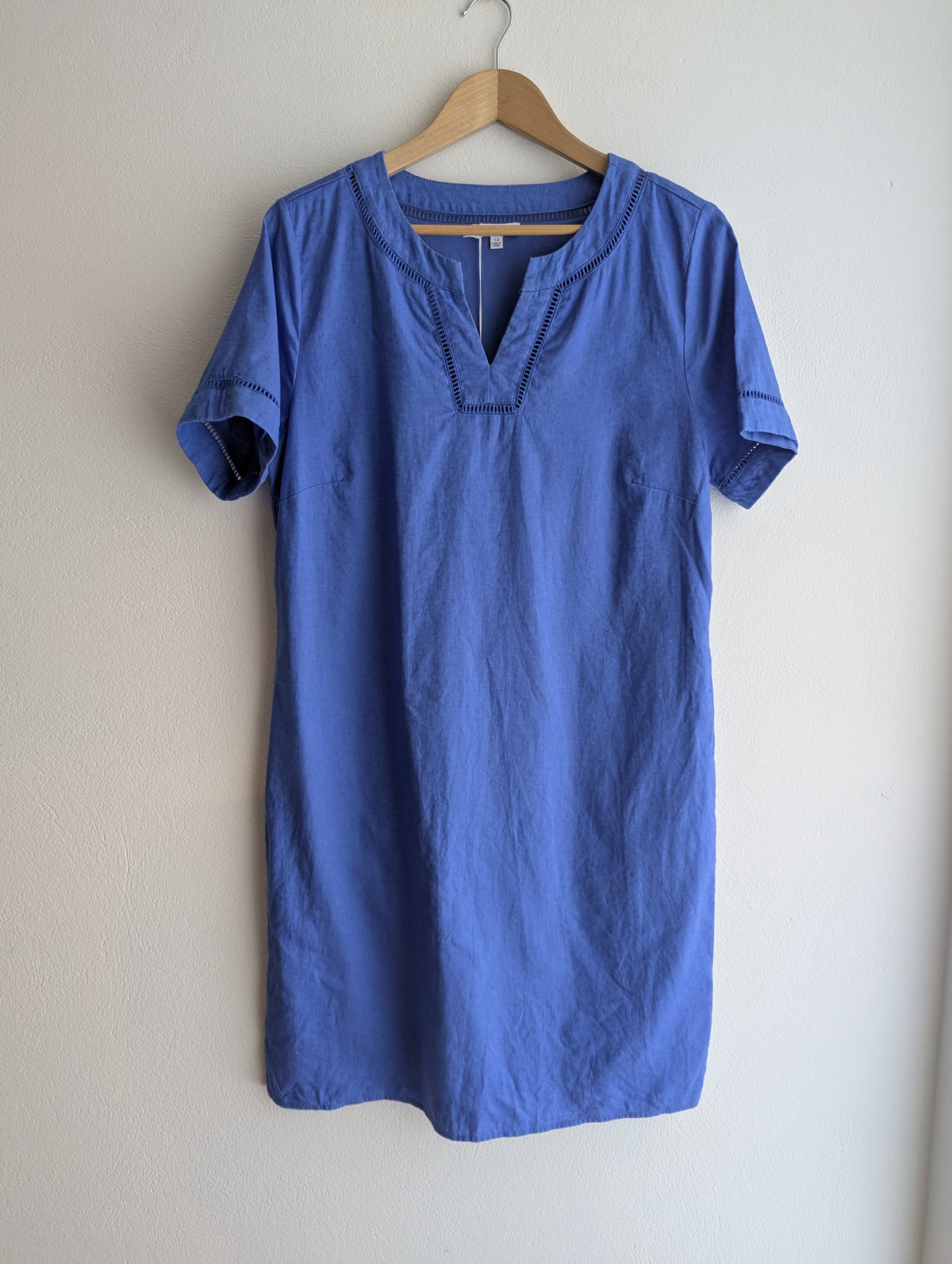 W Lane Linen Shirt Dress