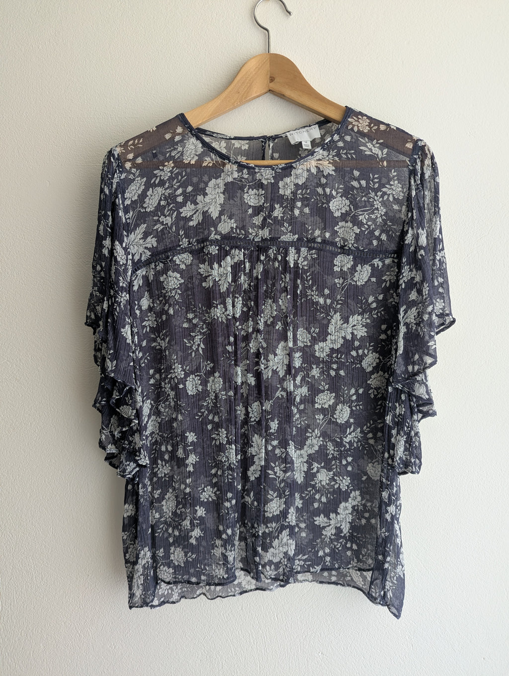 Witchery Sheer Floral Blouse