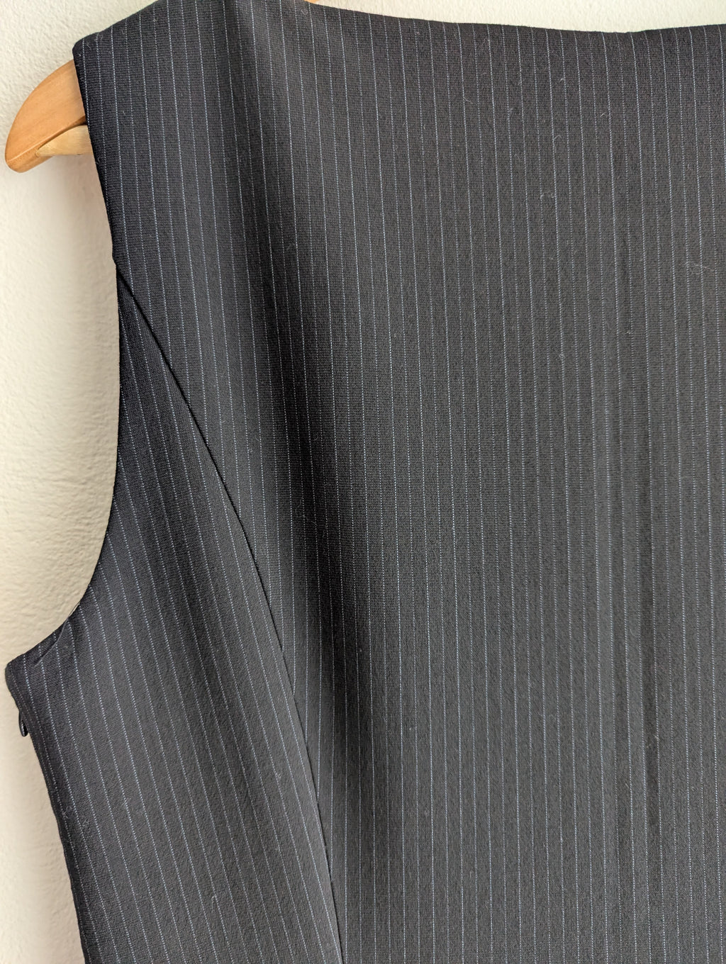 Cue Pinstripe Sleeveless Dress