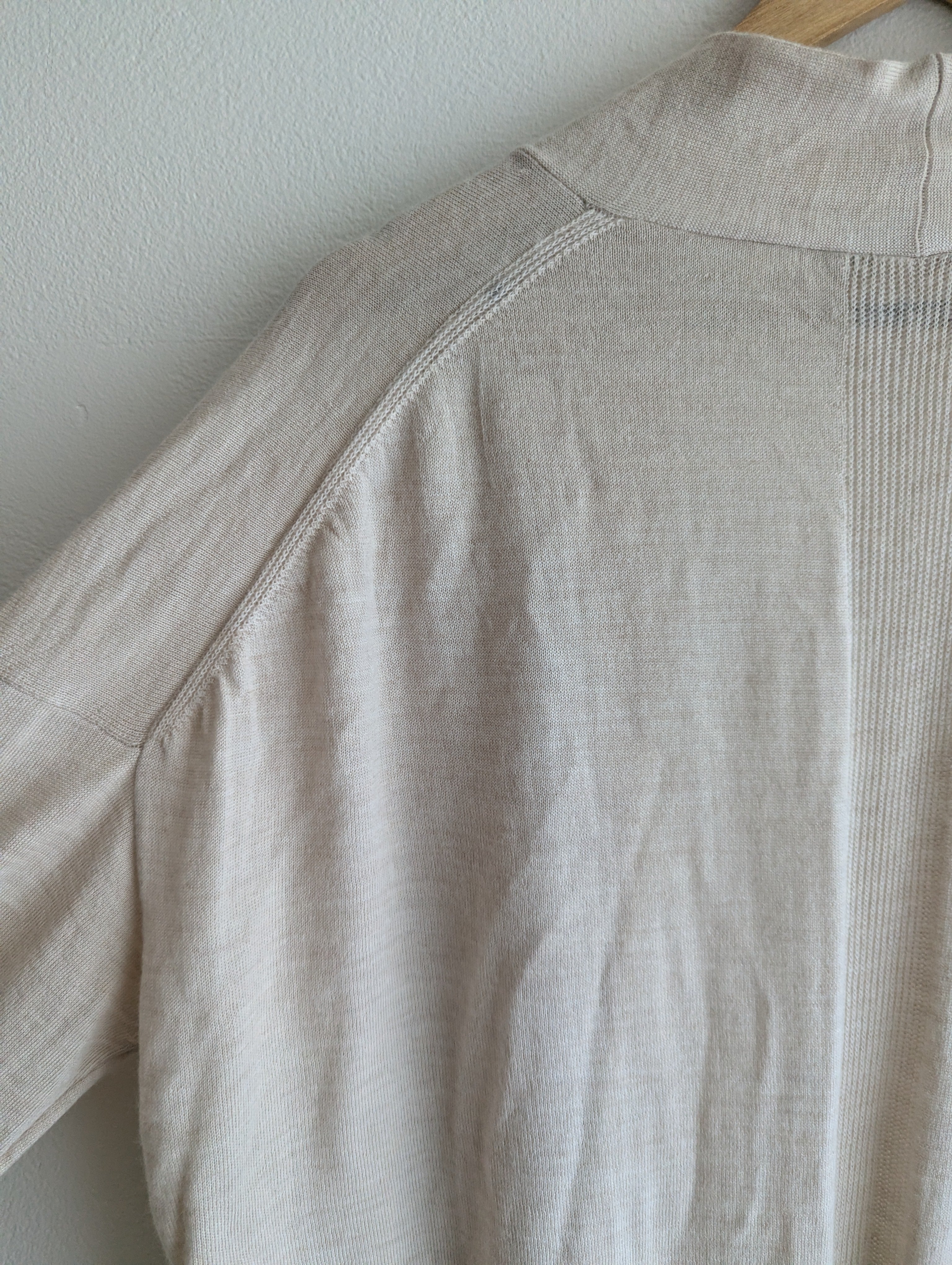 Country Road Extra-Fine Merino Wool Longline Cardigan