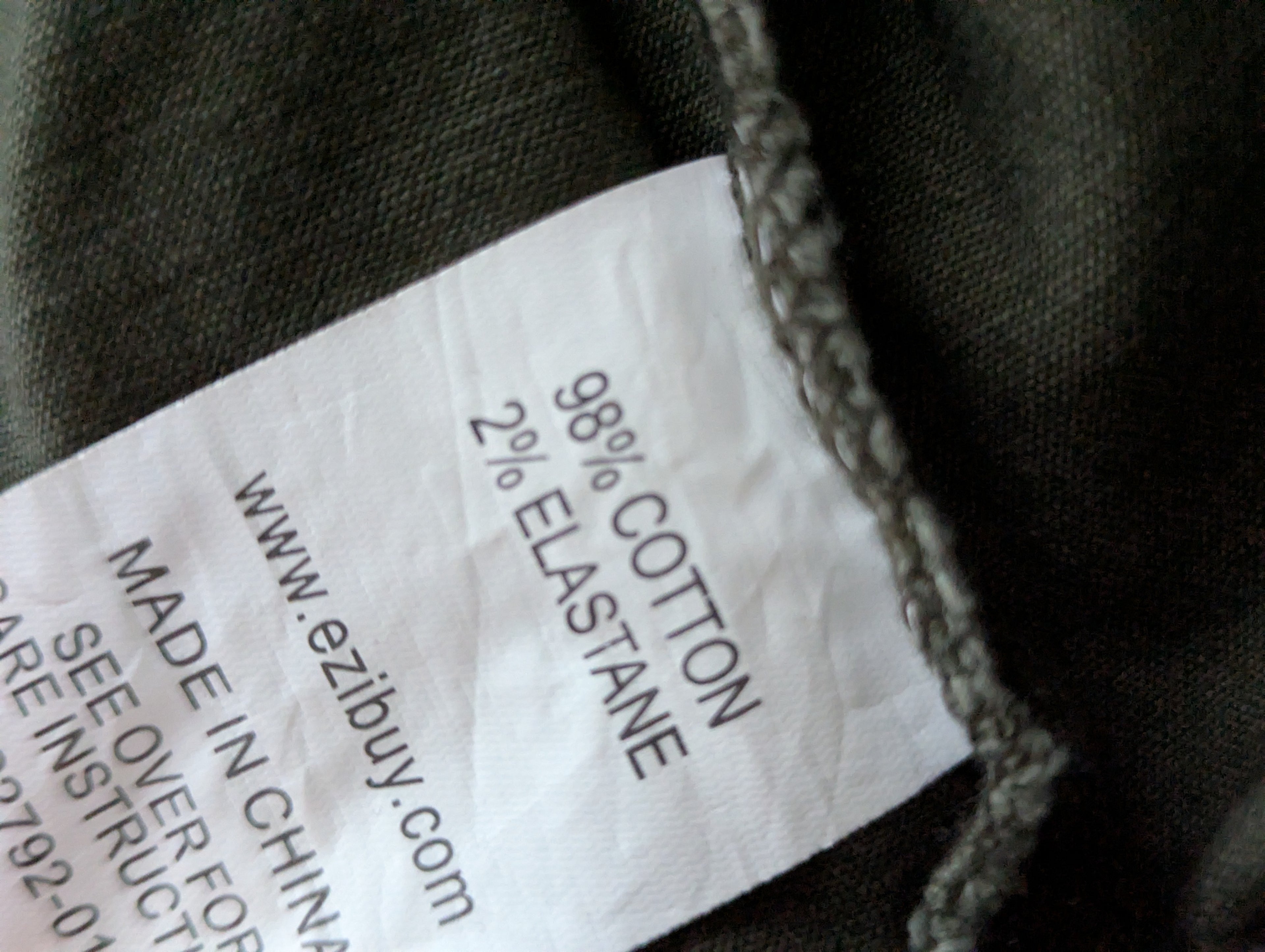 Sara Seam Detail Khaki Pants
