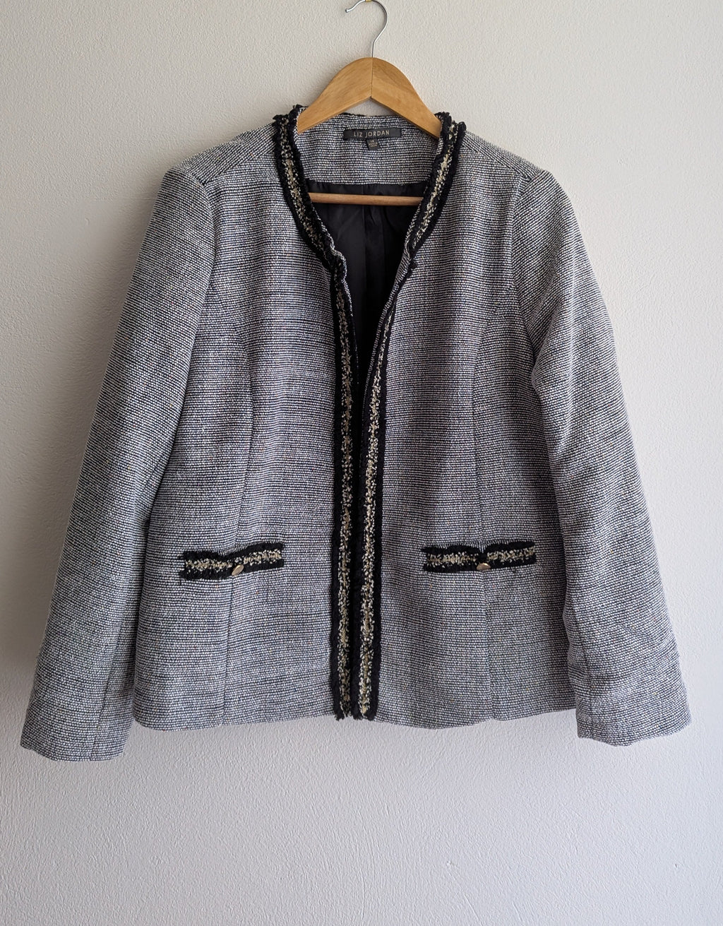Liz Jordon Tweed Blazer