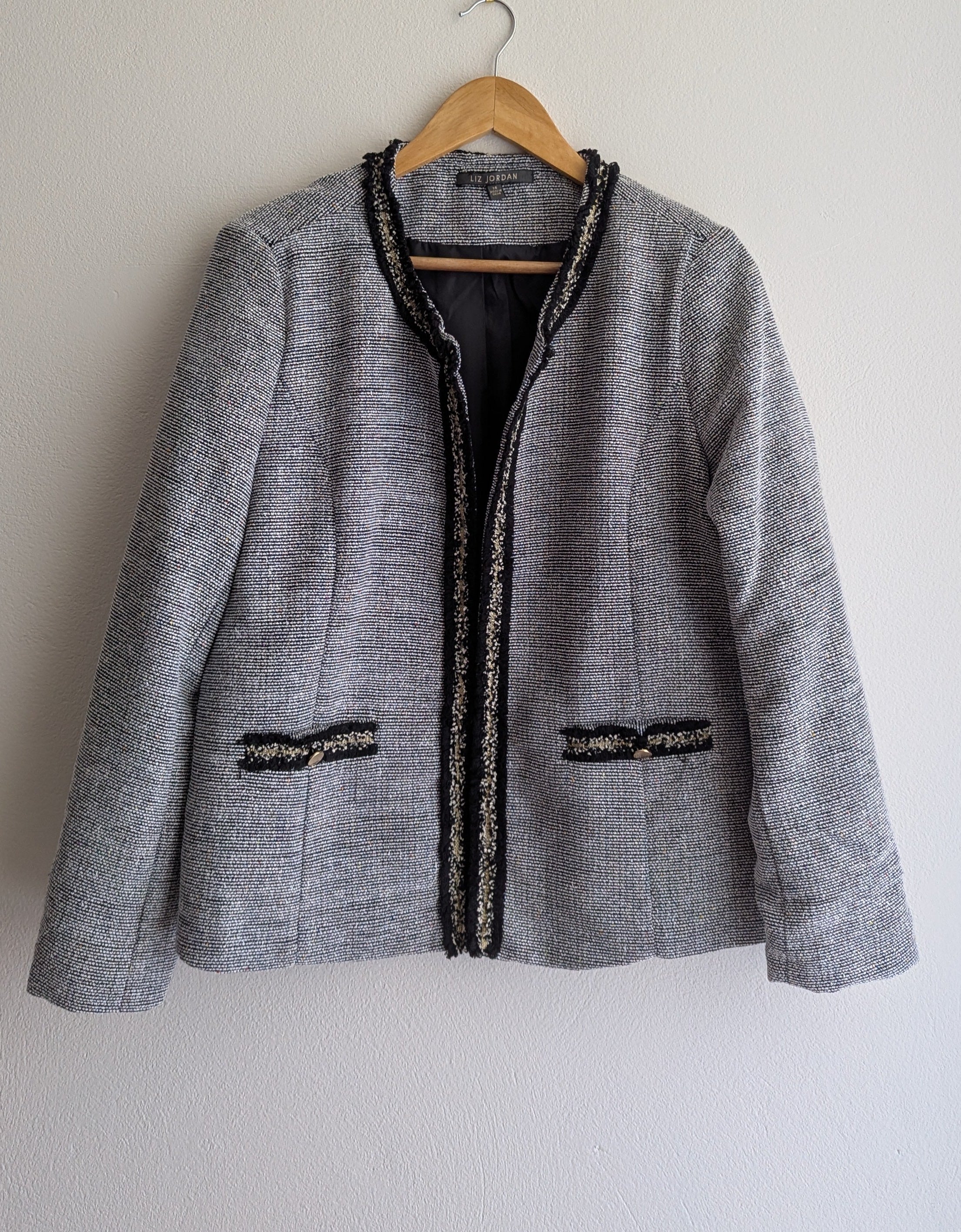 Liz Jordon Tweed Blazer