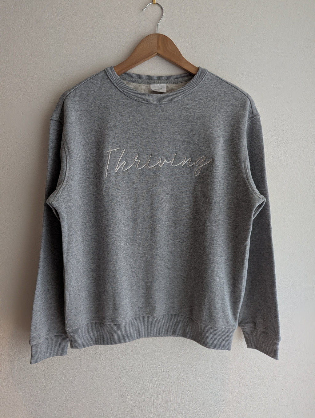 Thriving Cotton Crew Sweatshirt