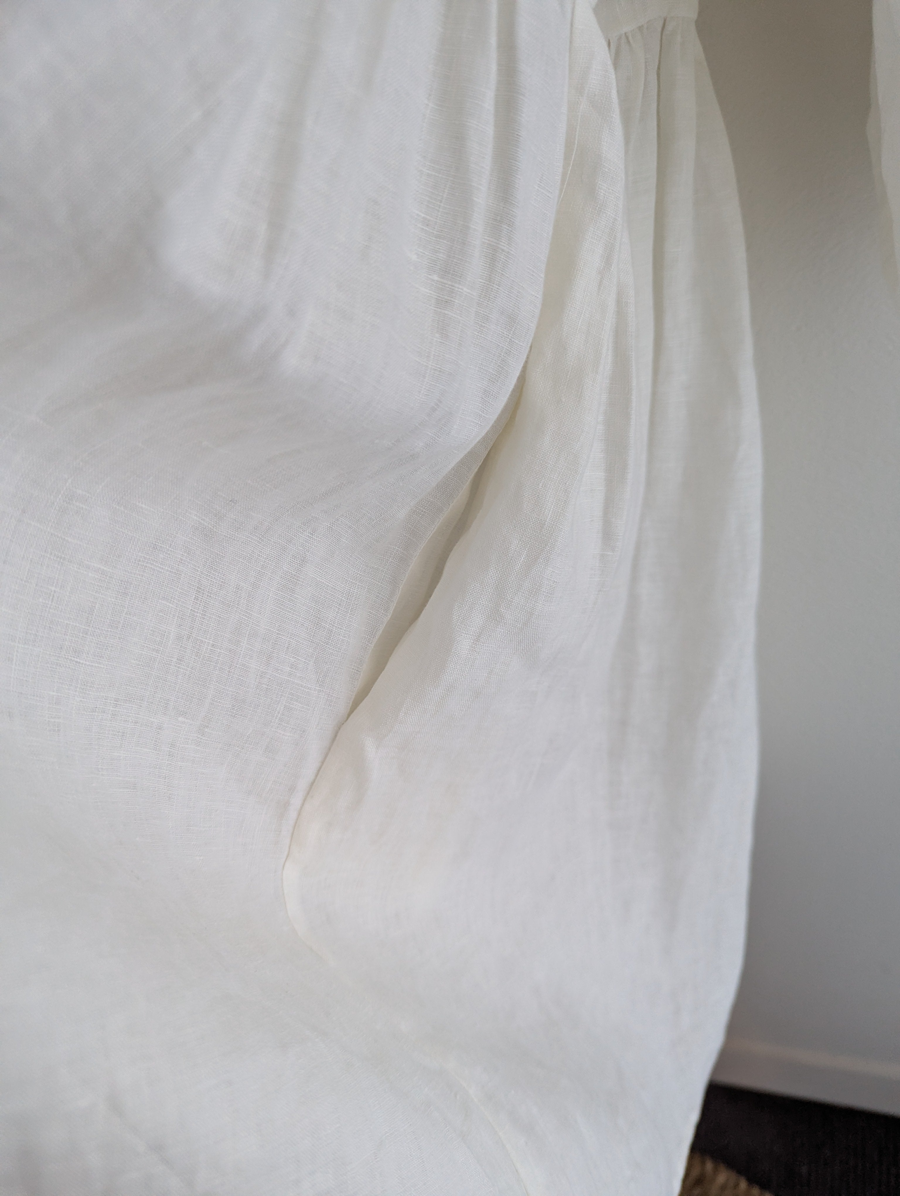 Lunar Fox Linen Dress