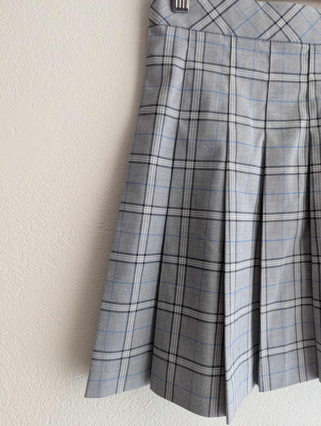 Uniqlo Plaid Mini Skirt