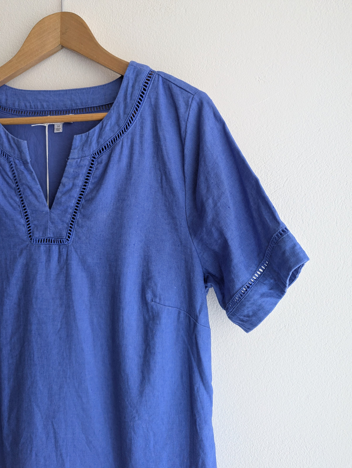 W Lane Linen Shirt Dress