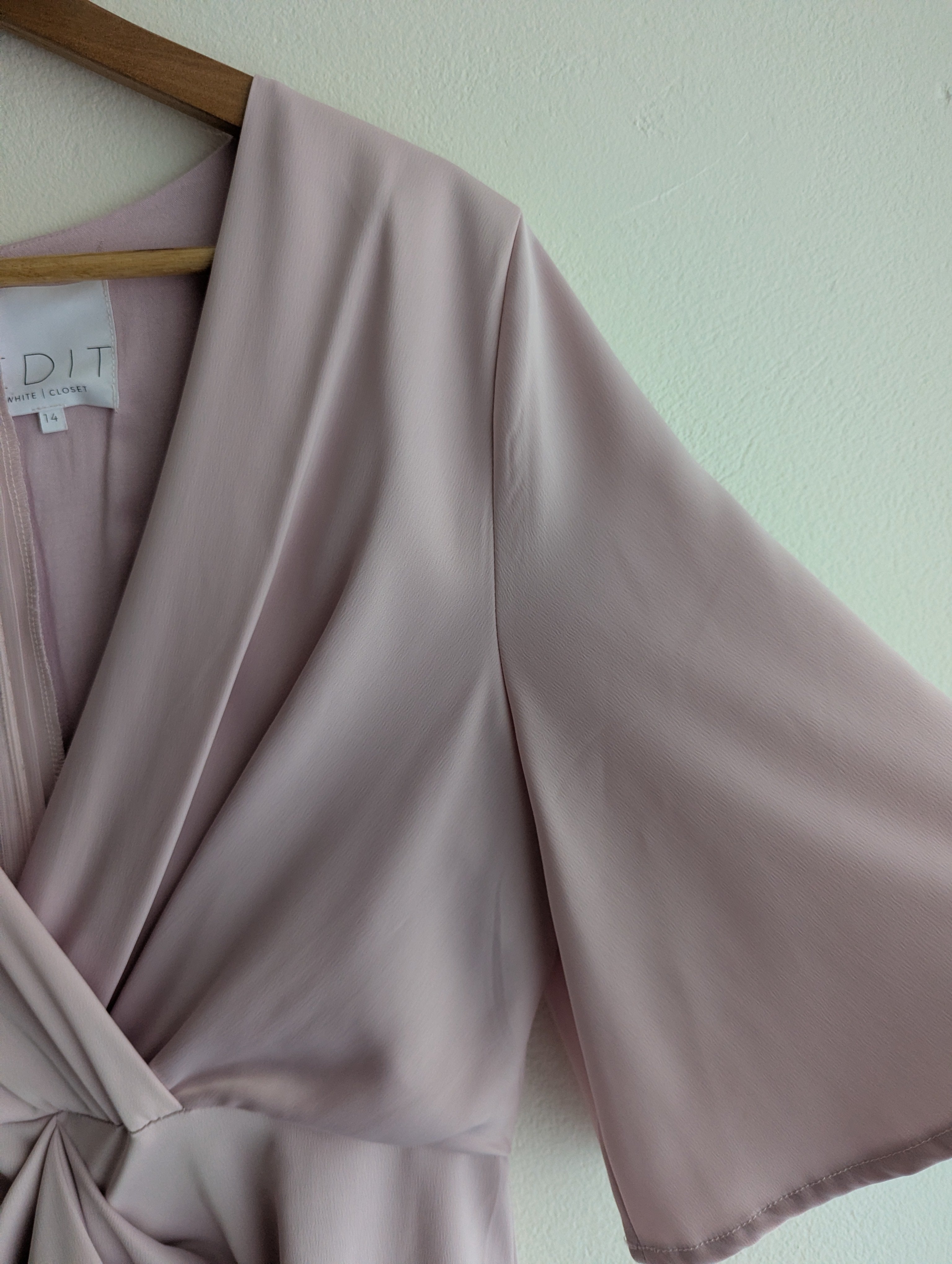 Edit Ruffle Front Dress