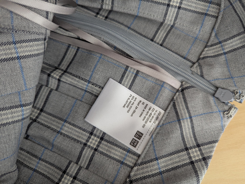 Uniqlo Plaid Mini Skirt