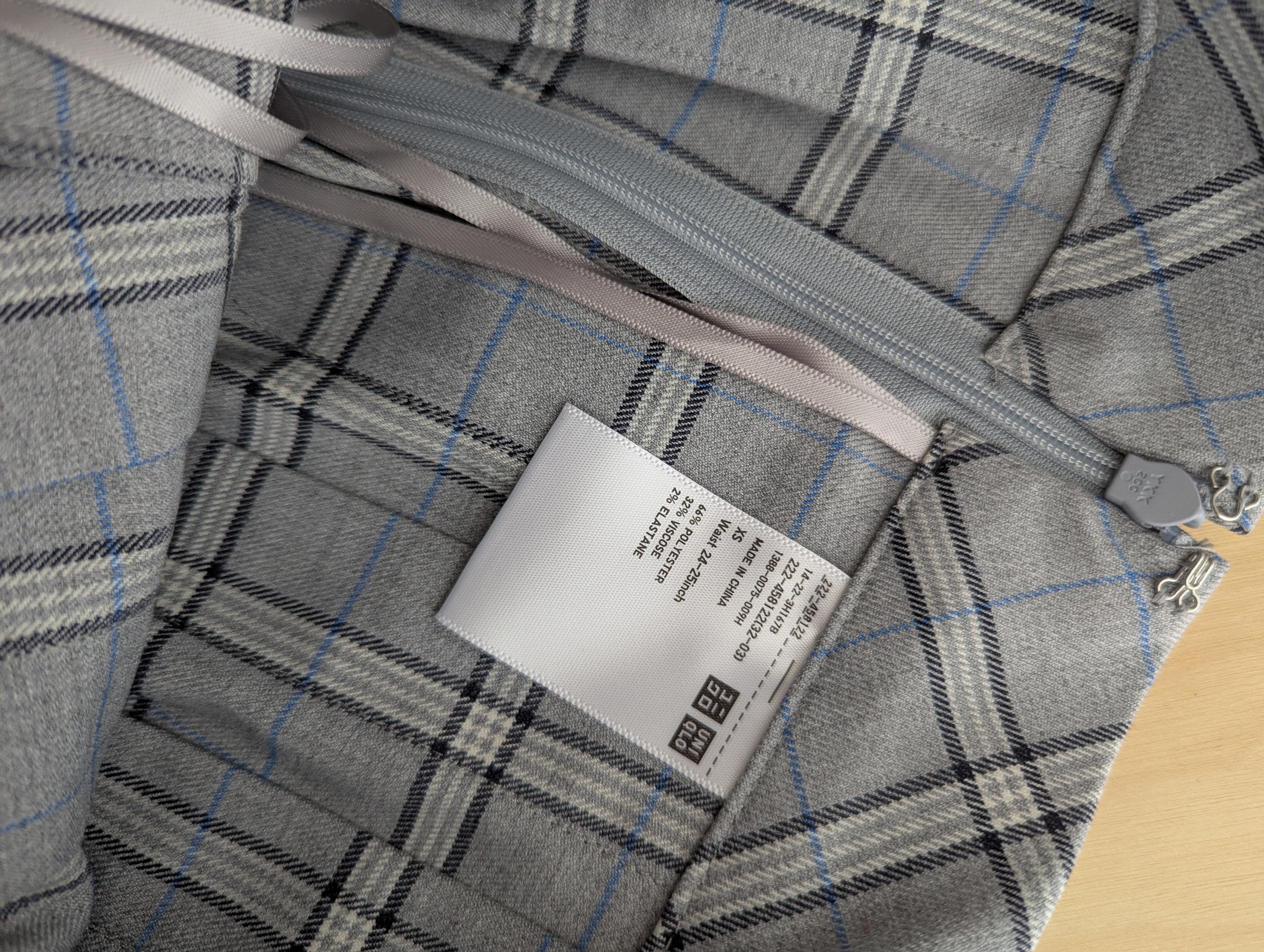 Uniqlo Plaid Mini Skirt