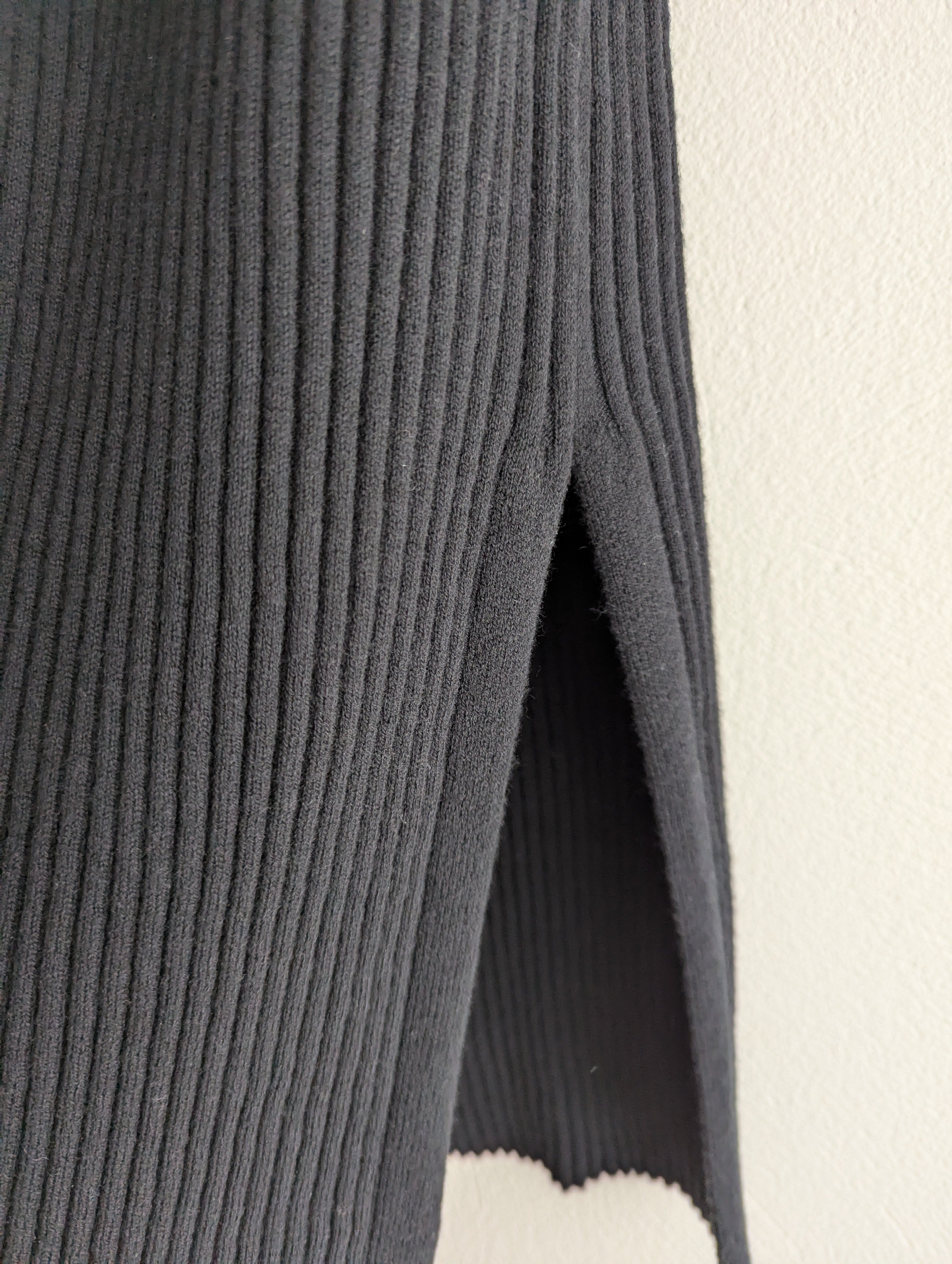Mansted Merino Wool Ribbed Skirt