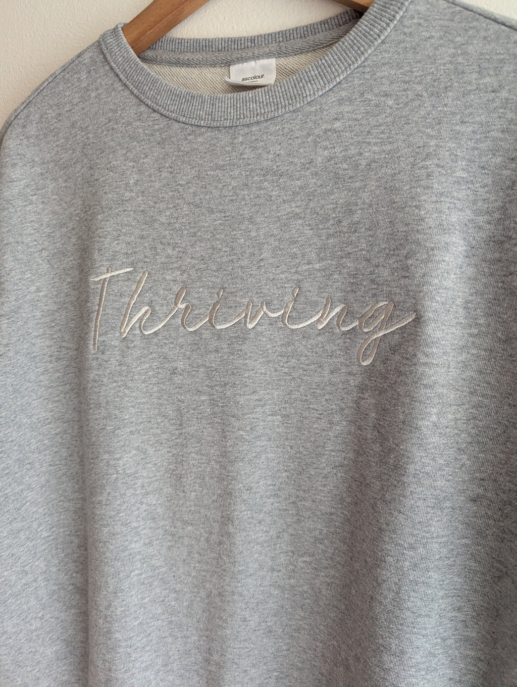 Thriving Cotton Crew Sweatshirt