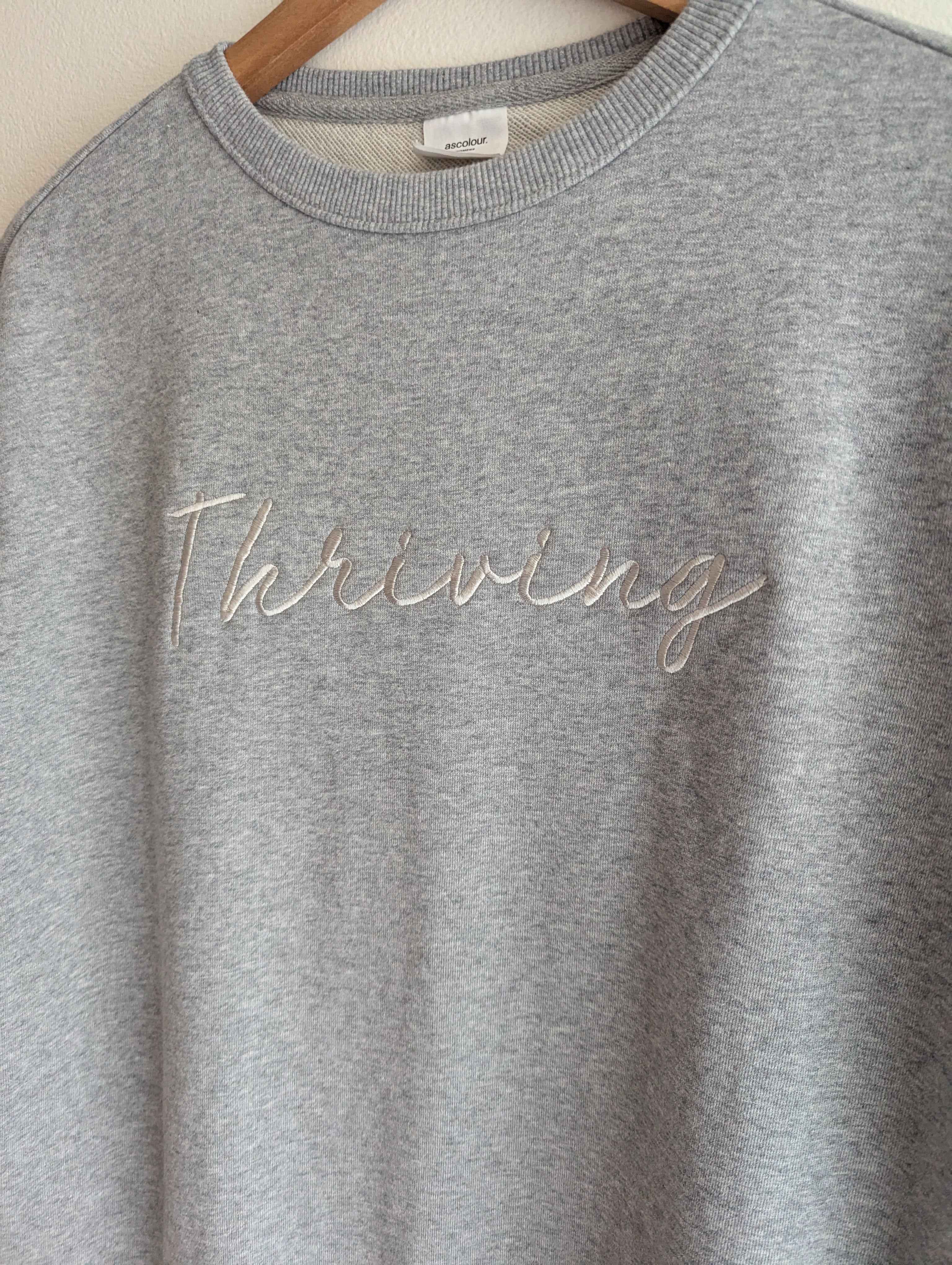 Thriving Cotton Crew Sweatshirt